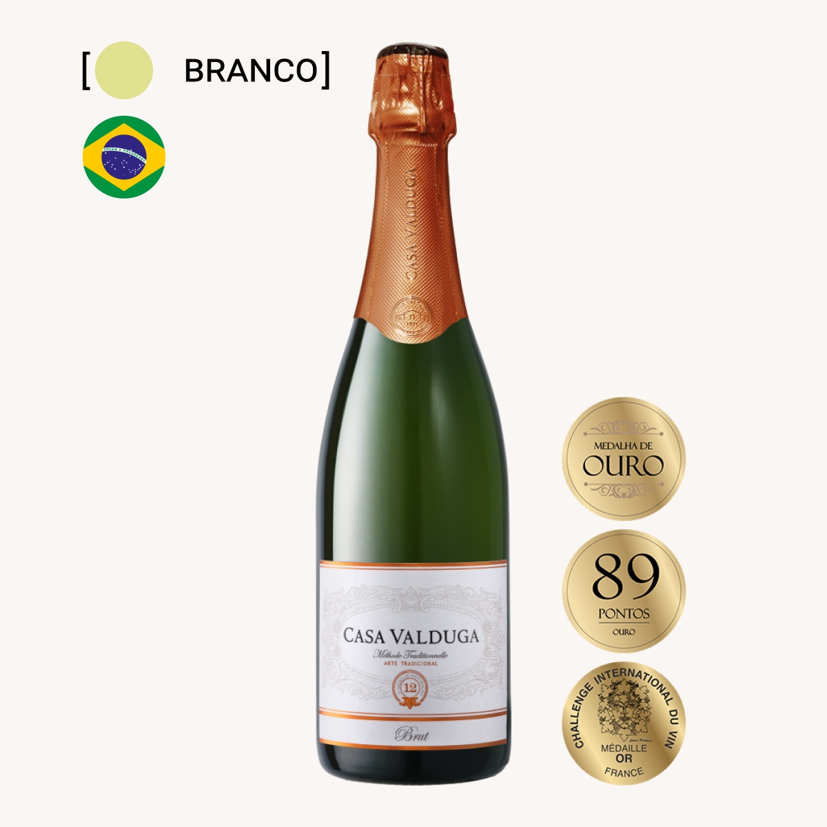 Espumante Casa Valduga Arte Brut 750ml