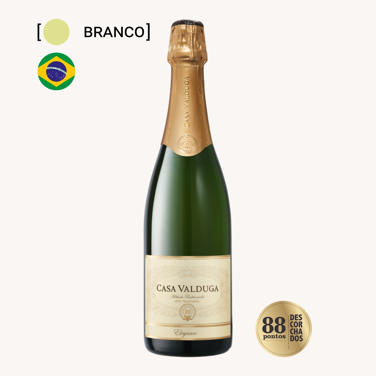 Espumante Casa Valduga Arte Demi-Sec 750ml