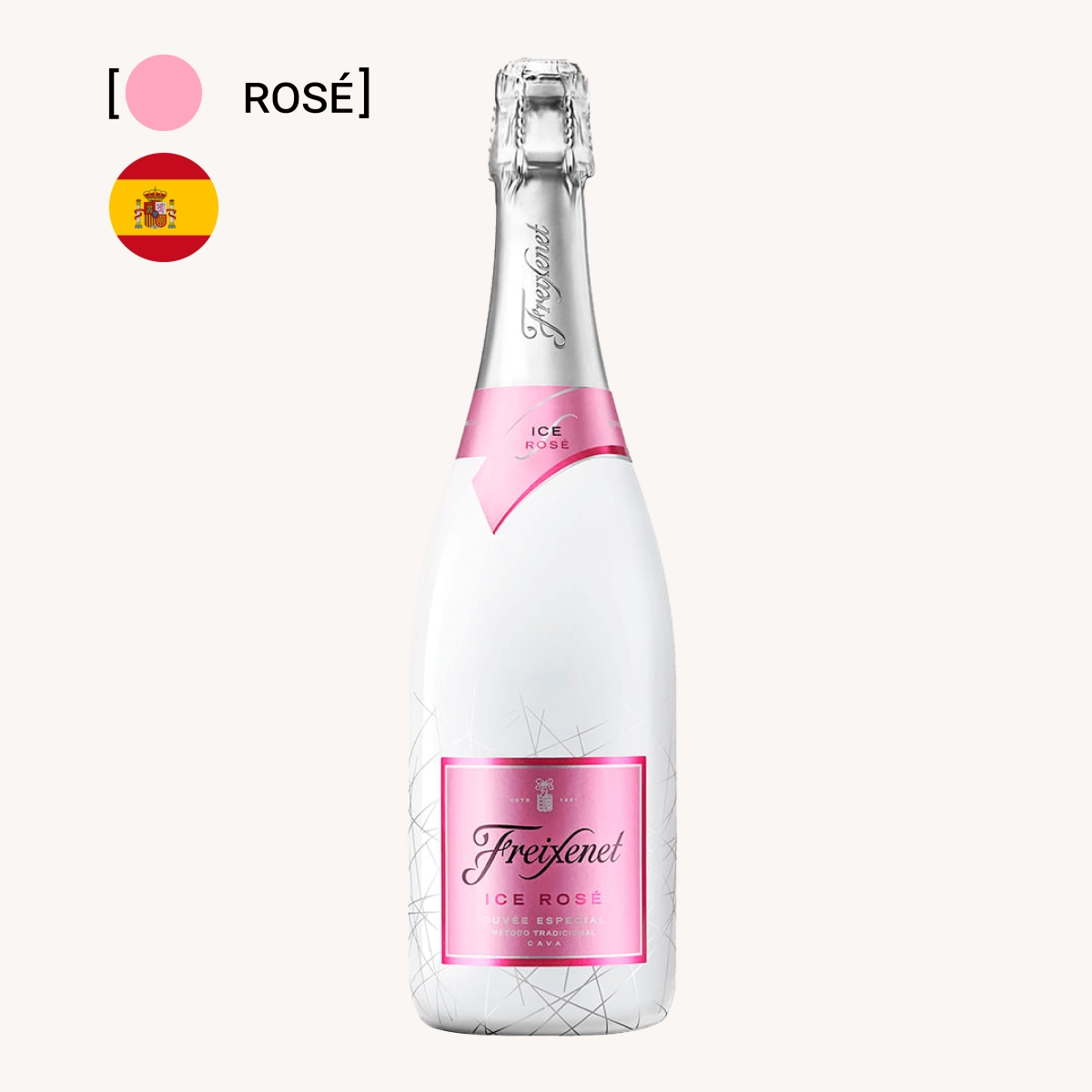 Espumante Cava Freixenet Ice Ros&eacute; Demi-Sec 750ml