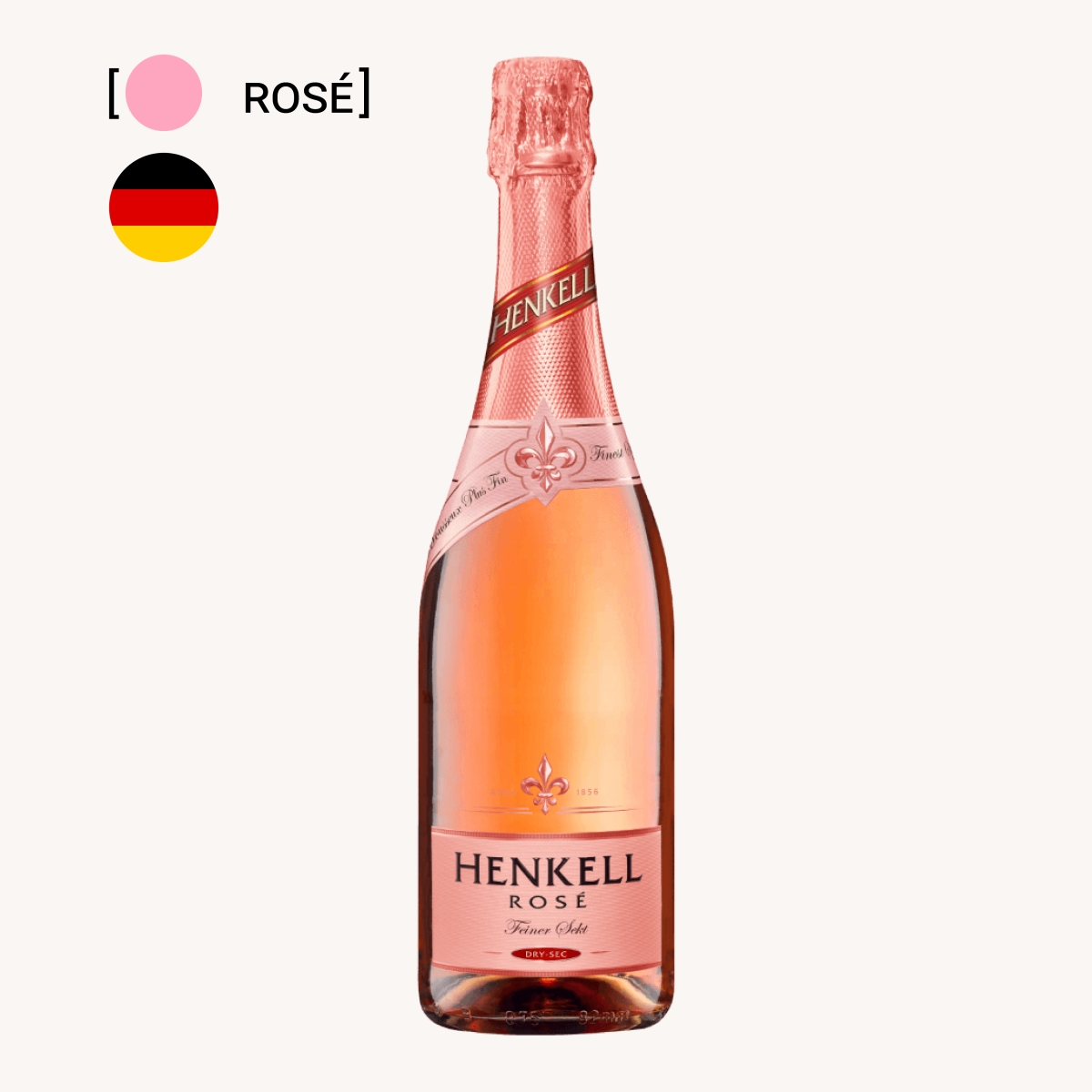 Espumante Henkell Rosé Seco 750ml