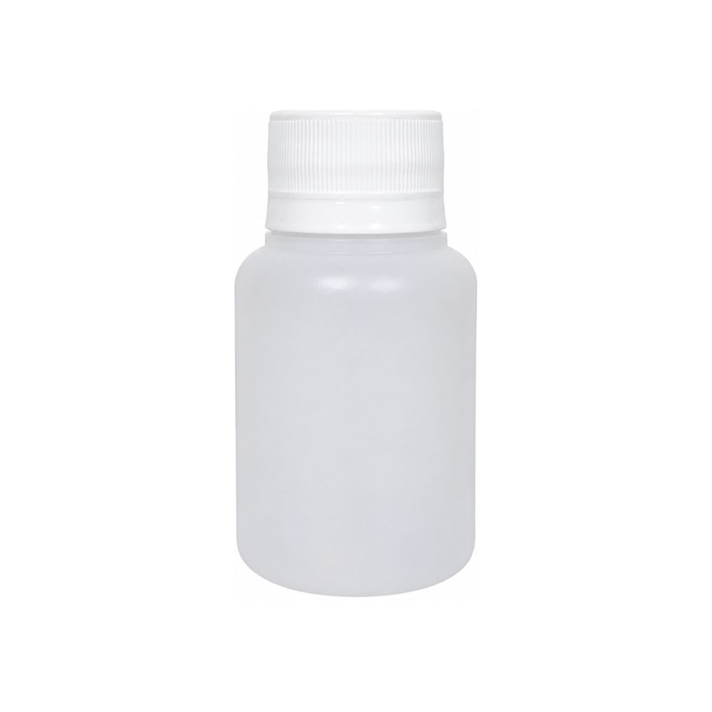 FRASCO PL&Aacute;STICO NATURAL COM TAMPA DE ROSCA LACRE