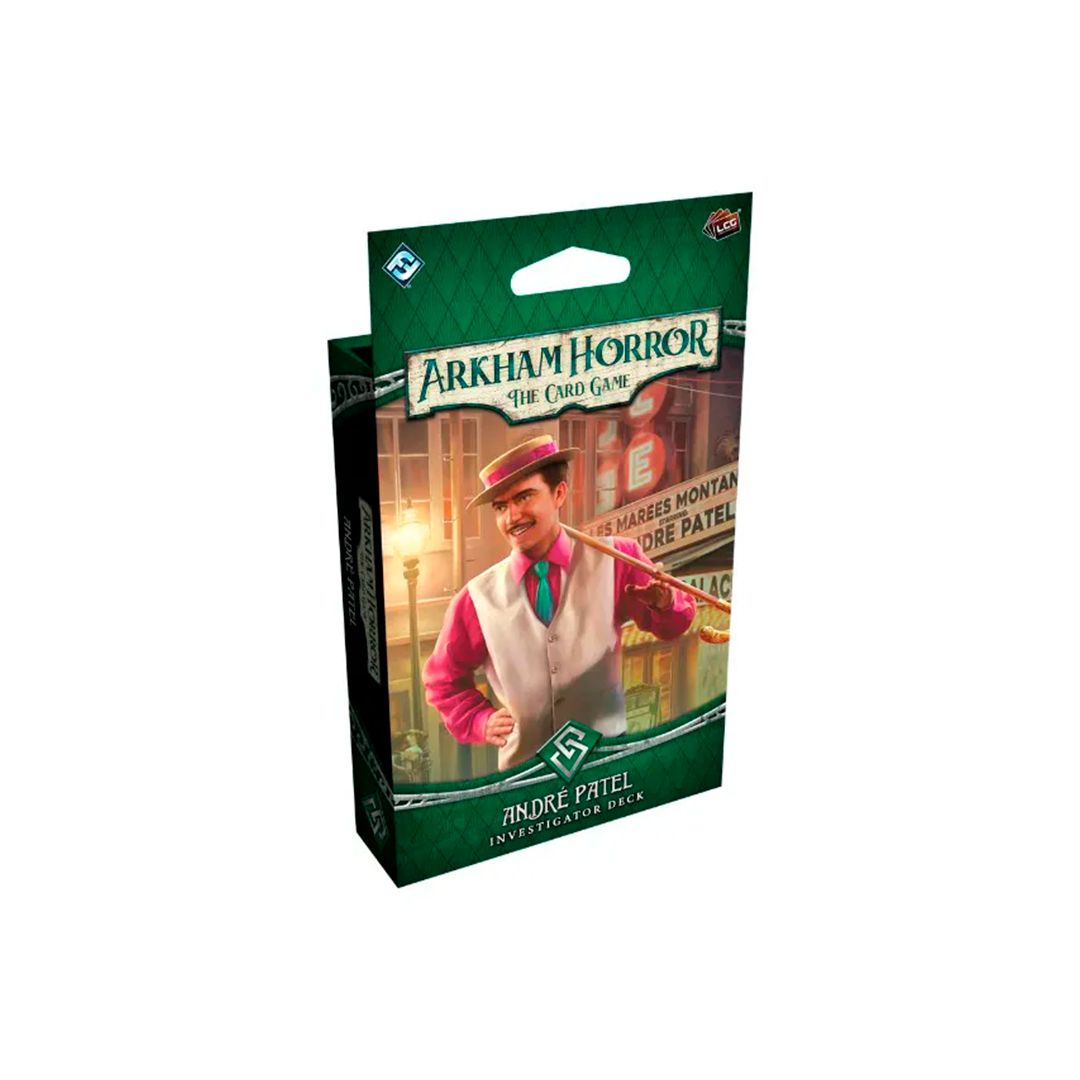 ARKHAM HORROR CARD GAME - DECK INVESTIGADOR ANDRE PATEL INGLES