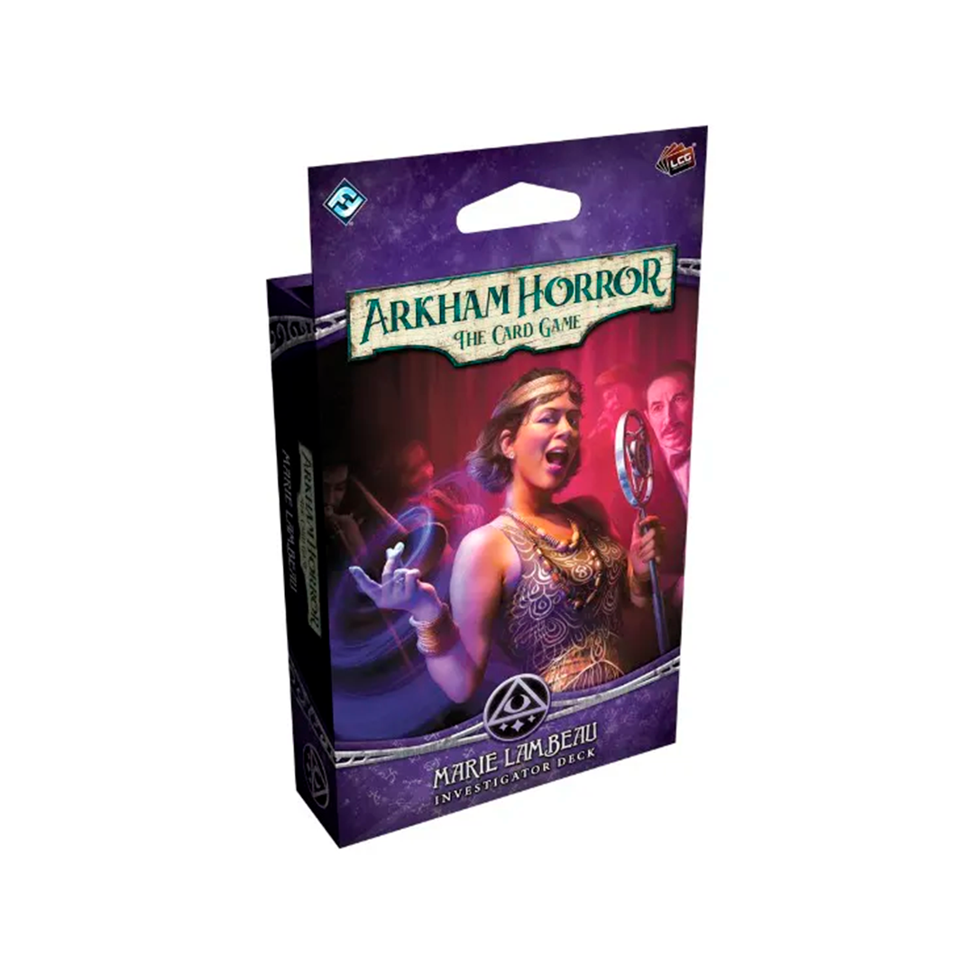ARKHAM HORROR: CARD GAME - DECK INVESTIGADOR MARIE LAMBEAU INGLES