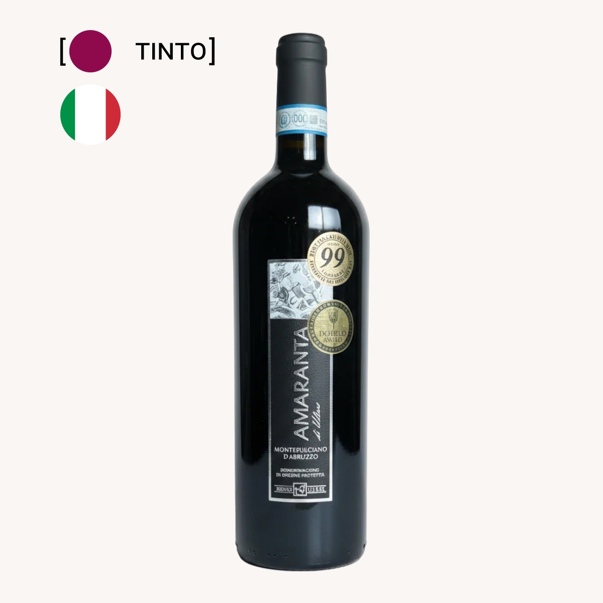 Vinho Amaranta Montepulciano Dabruzzo DOP 750ml