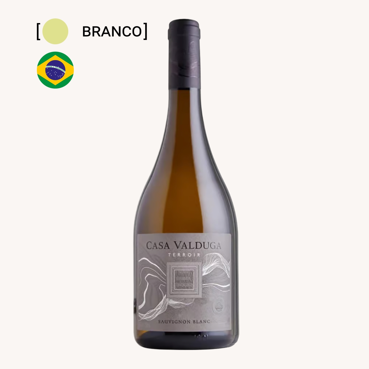 Vinho Casa Valduga Terroir Sauvignon Blanc 750ml