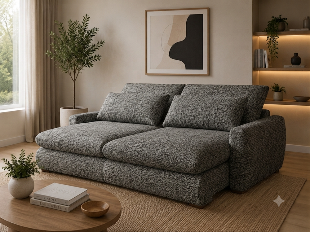 SOFA CURVE 1.70 NOBLY LINHO