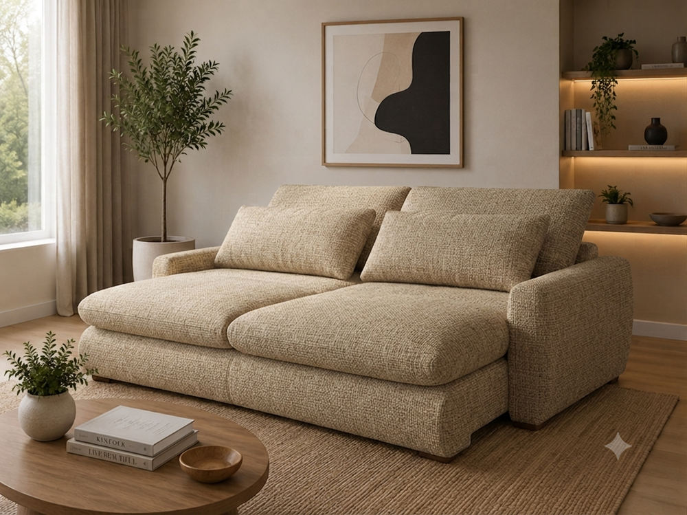 SOFA CURVE 2.30 NOBLY LINHO