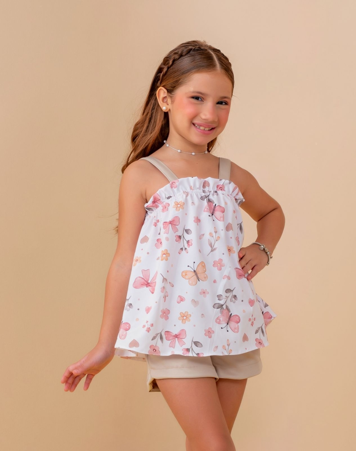Conjunto Batinha Nude 