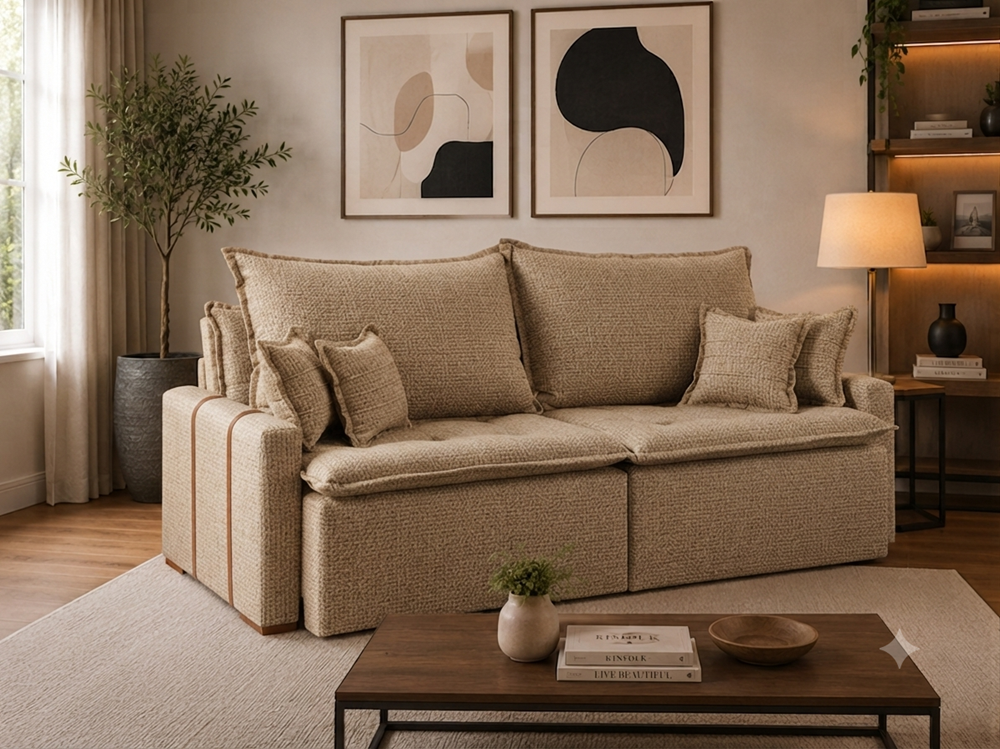 SOFA ORFEU 2.40 NOBLY LINHO