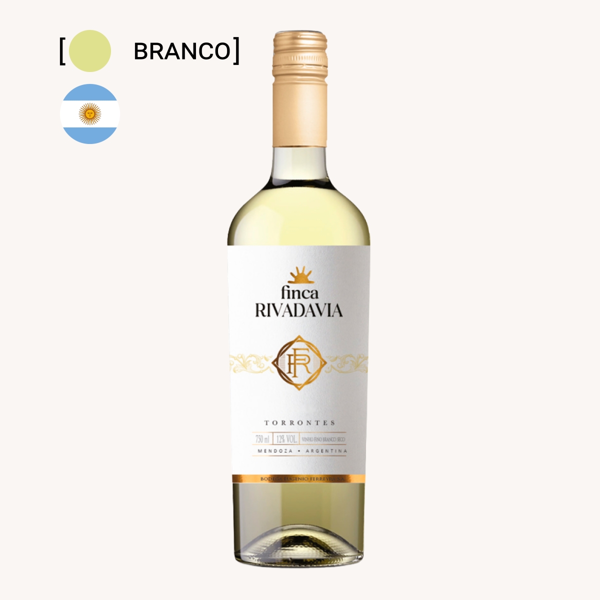 Vinho Finca Rivadavia Torrontés 750ml