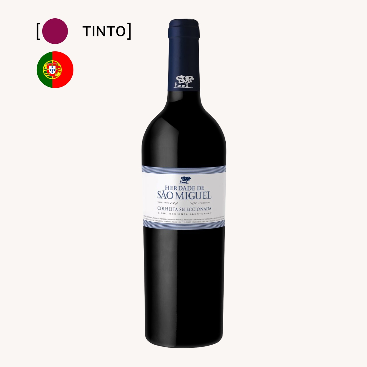 Vinho Herdade De São Miguel Colheita Selecionada Tinto 750ml