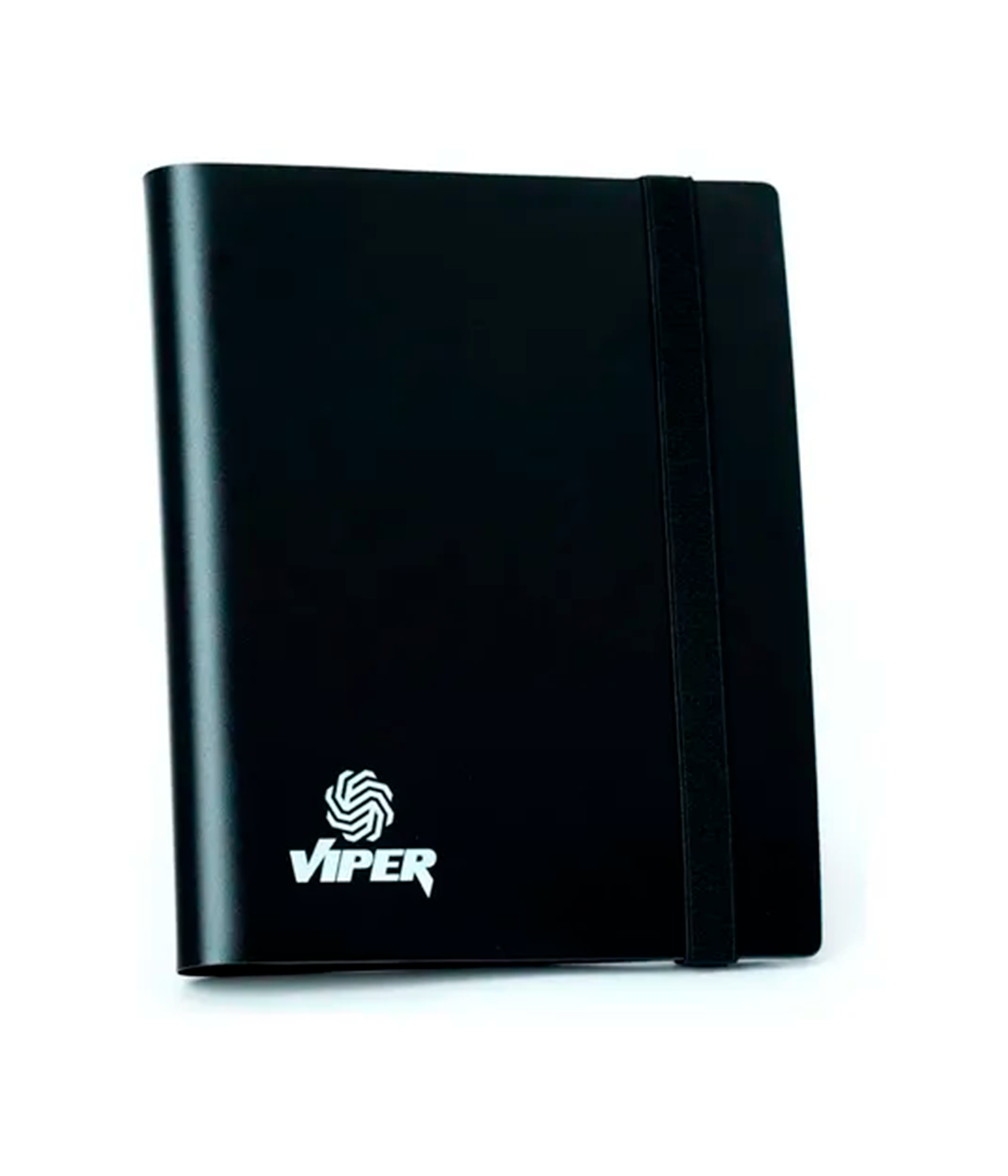 FICHARIO VIPER PP 2X2 PRETA COM ELEASTICO