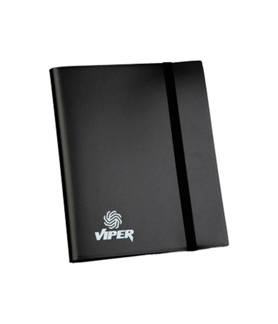 FICHARIO VIPER PP 3X3 PRETO COM ELEASTICO