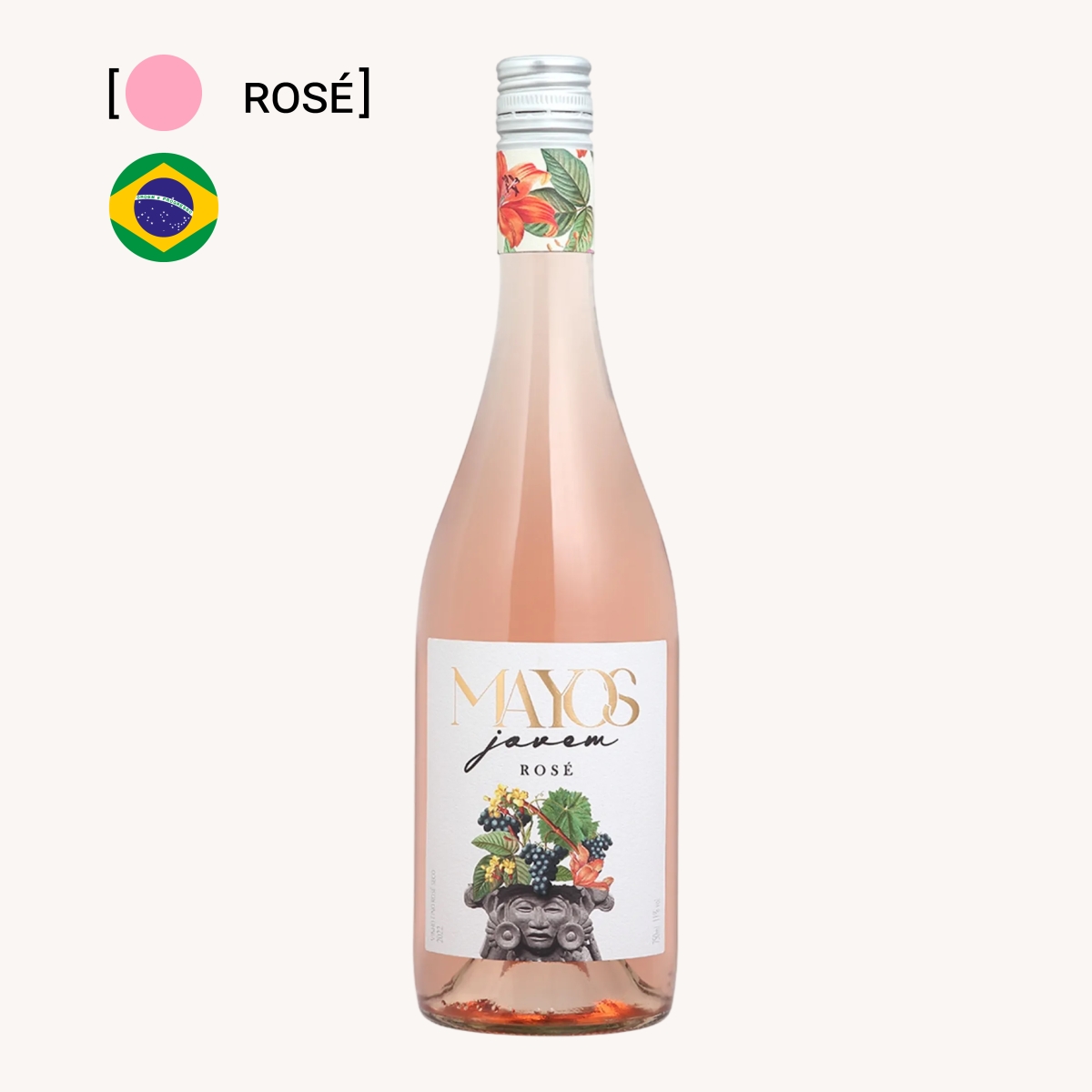 Vinho Mayos Jovem Ros&eacute; 750ml