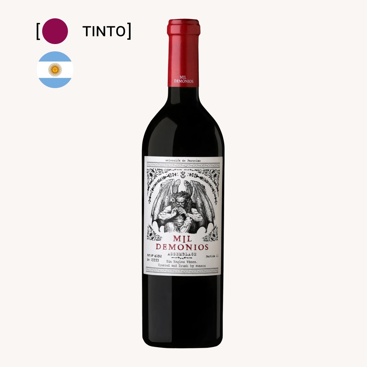 Vinho Mil Demonios Assemblage 750ml