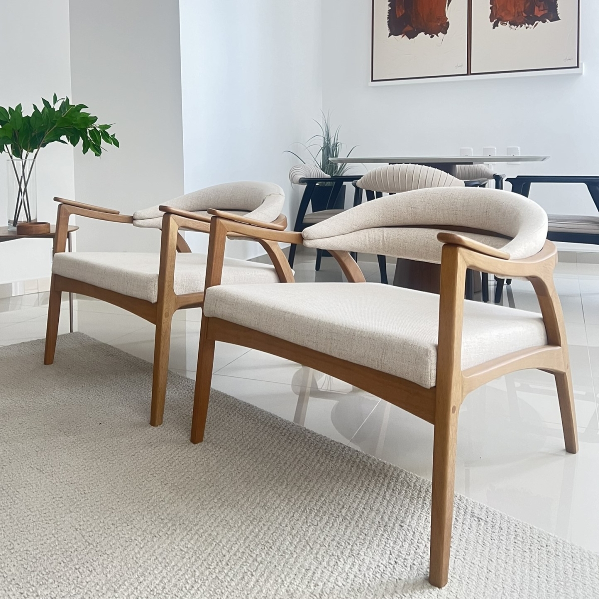 Conjunto 2 Poltronas Hera - Pronta Entrega