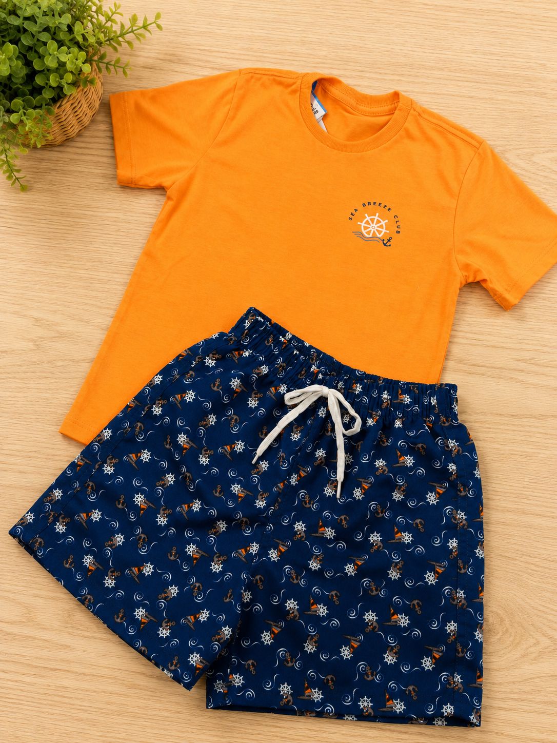 Conjunto Laranja Ocean (Premium)