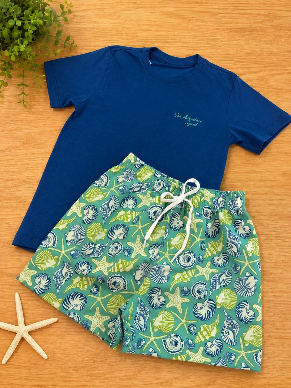Conjunto Verde Petróleo (Premium)