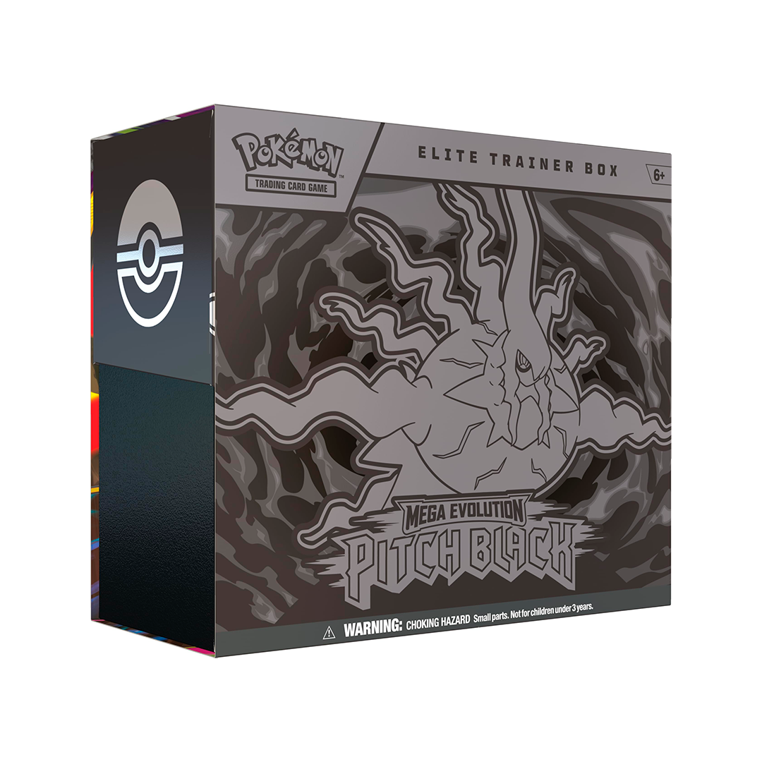 POKEMON MEGA EVOLUTION - PITCH BLACK - ELITE TRAINER BOX - INGLÊS