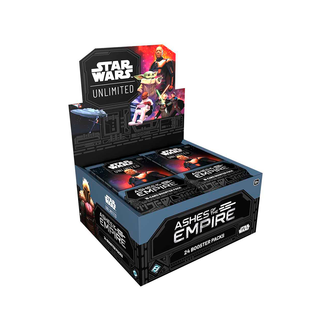 STAR WARS UNLIMITED - ASHES OF THE EMPIRE - BOOSTER BOX - INGLÊS