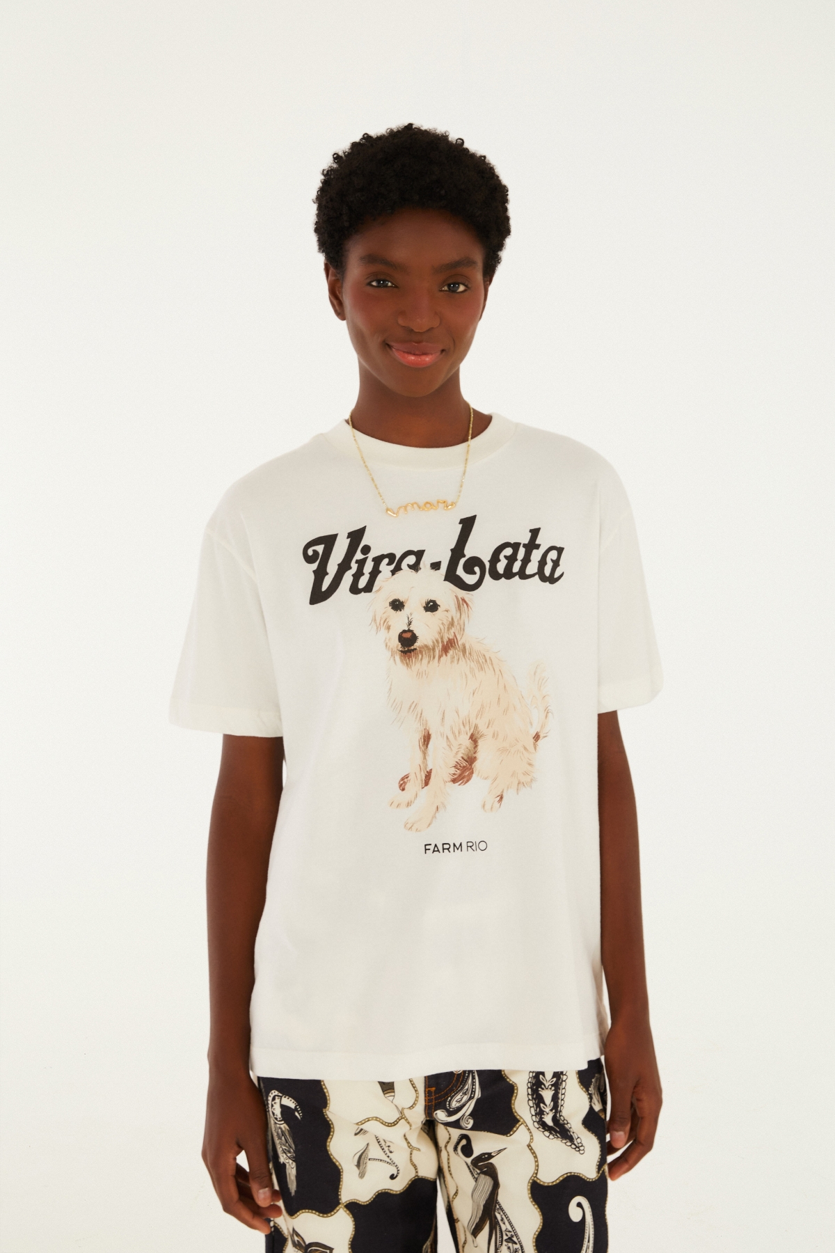 TSHIRT MEDIA VIRA LATA FIAPO DE MANGA