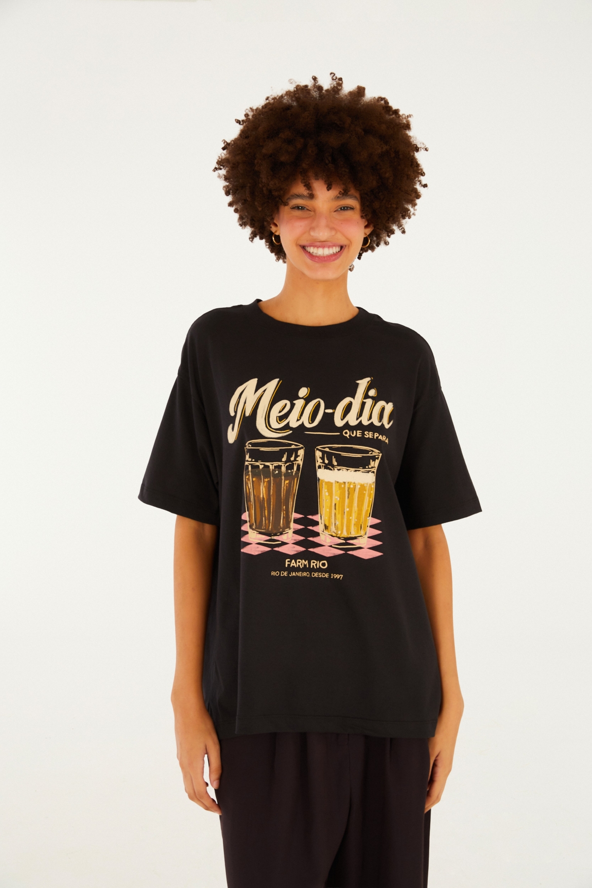 TSHIRT MEDIA MEIO DIA