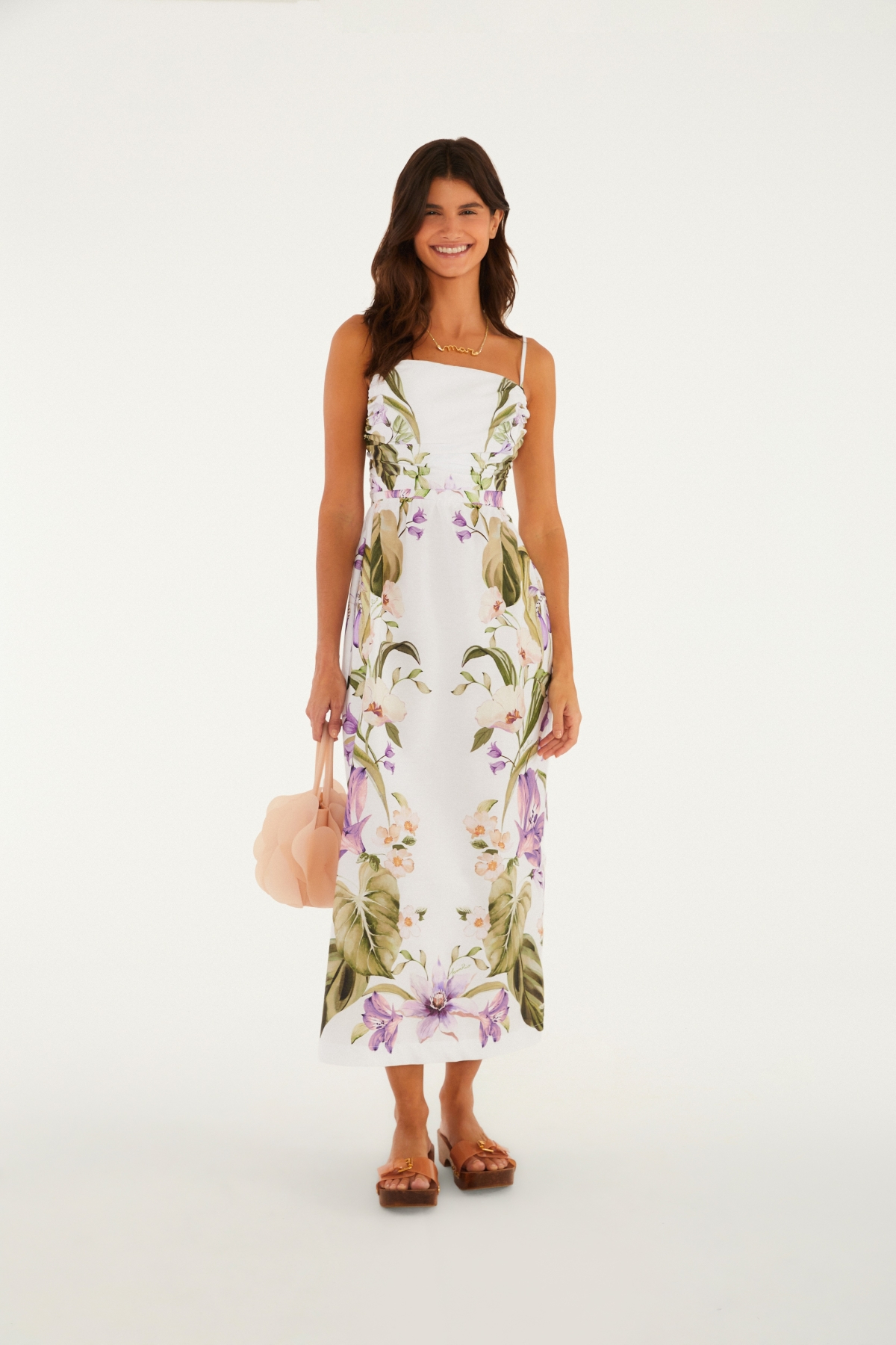 VESTIDO LONGO JARDIM SERENO