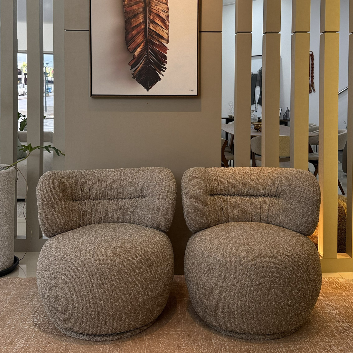 Conjunto 2 Poltronas Lizz - Pronta Entrega