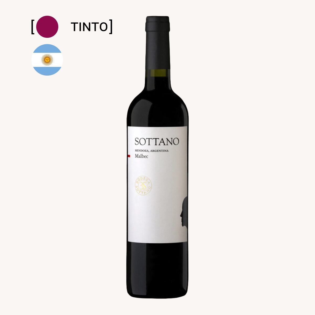 Vinho Sottano Malbec 750ml
