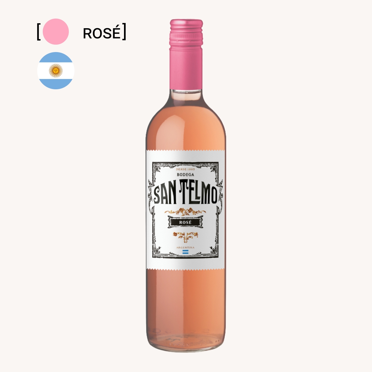 Vinho San Telmo Rosé 750ml