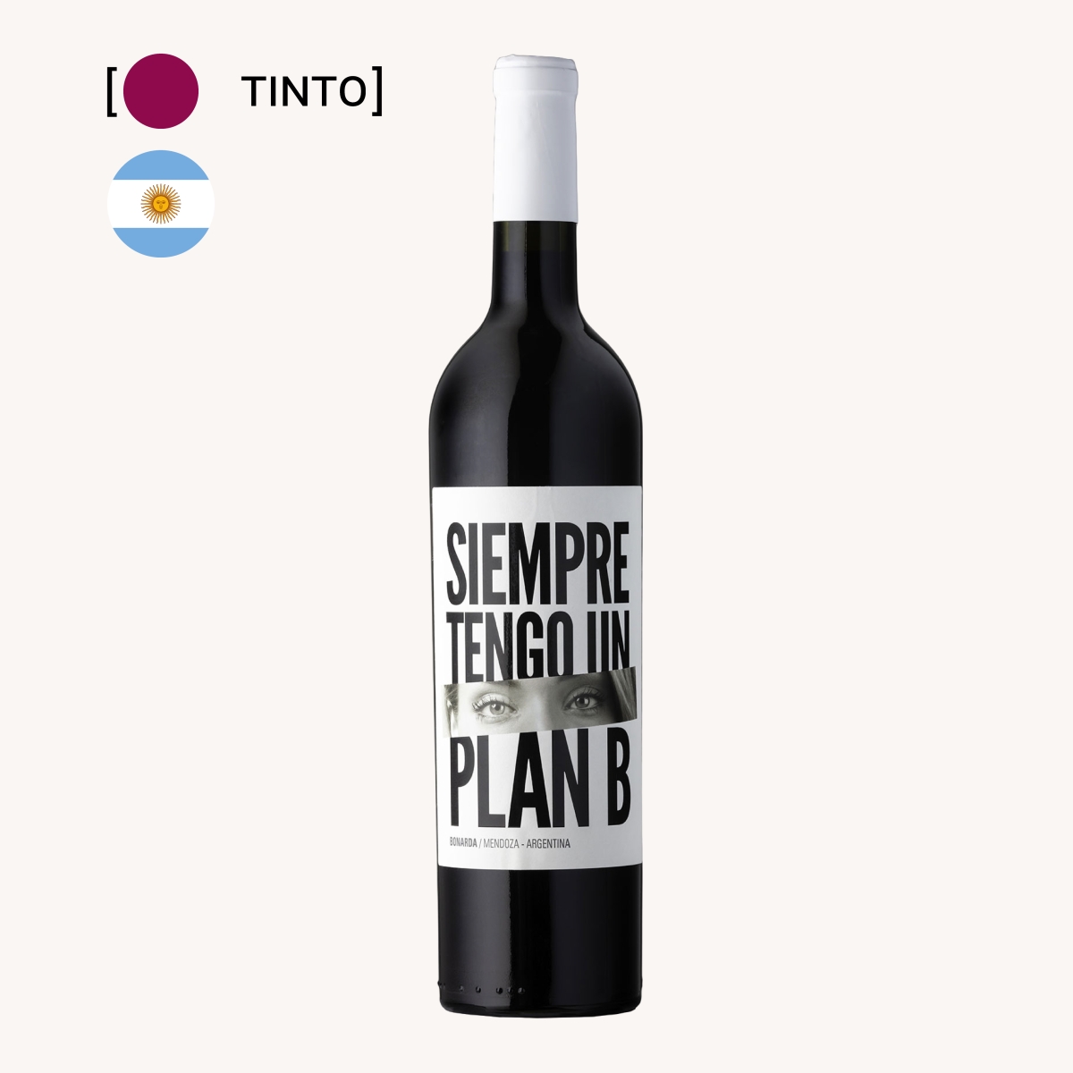 Vinho Siempre Tengo Un Plan B Bonarda 750ml