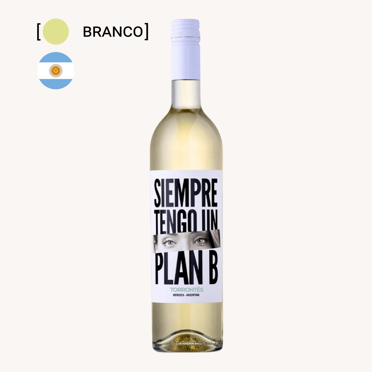 Vinho Siempre Tengo Un Plan B Torrontés 750ml