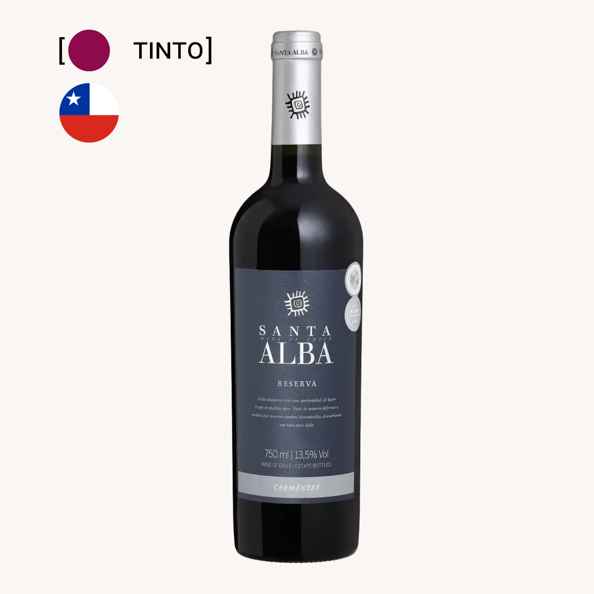 Vinho Santa Alba Reserva Carménère 750ml