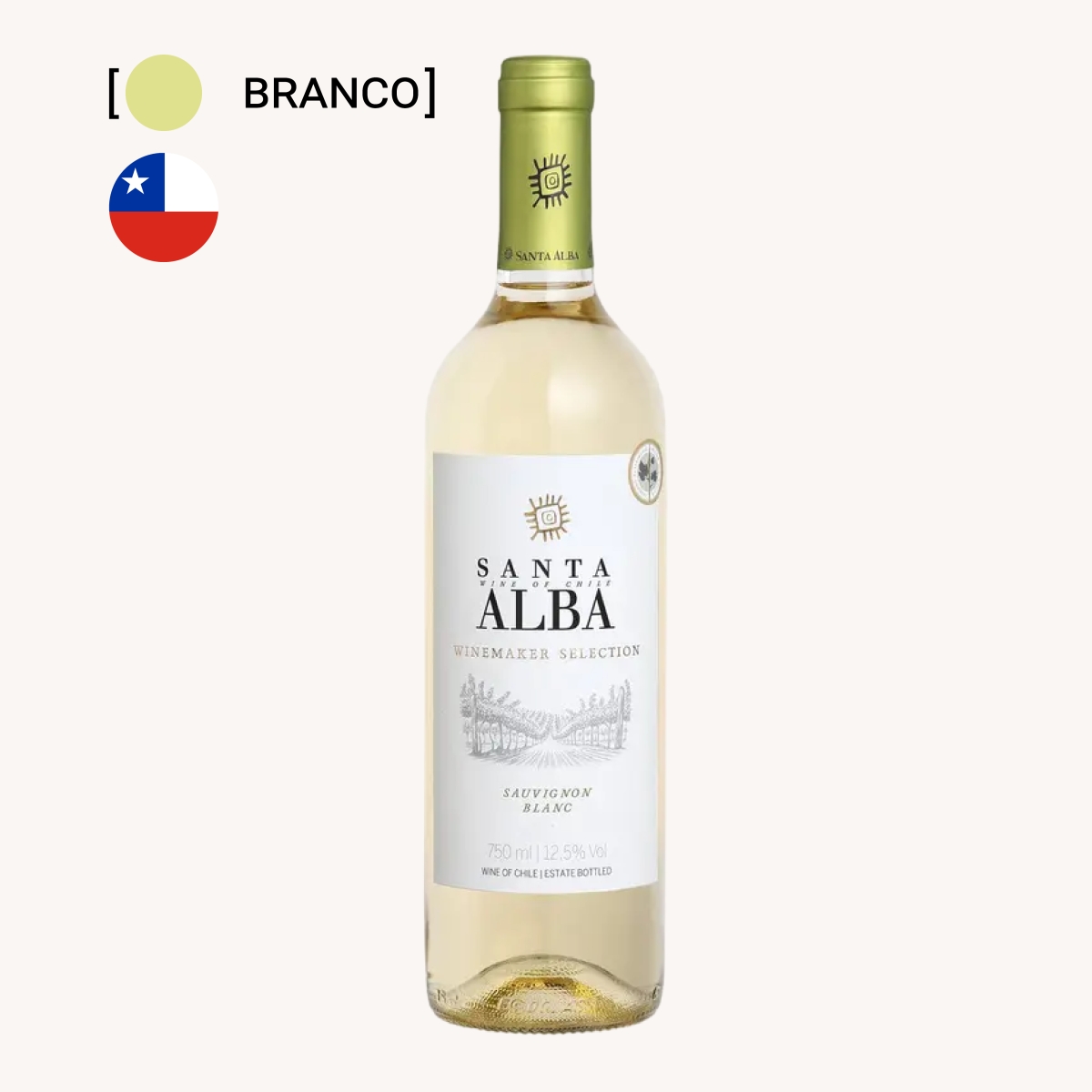 Vinho Santa Alba Winemaker Selection Sauvignon Blanc 750ml