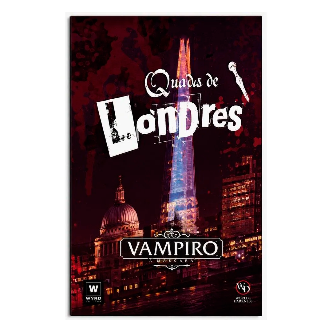 VAMPIRO: A MÁSCARA (5ª EDIÇÃO) - QUEDA DE LONDRES (SUPLEMENTO)