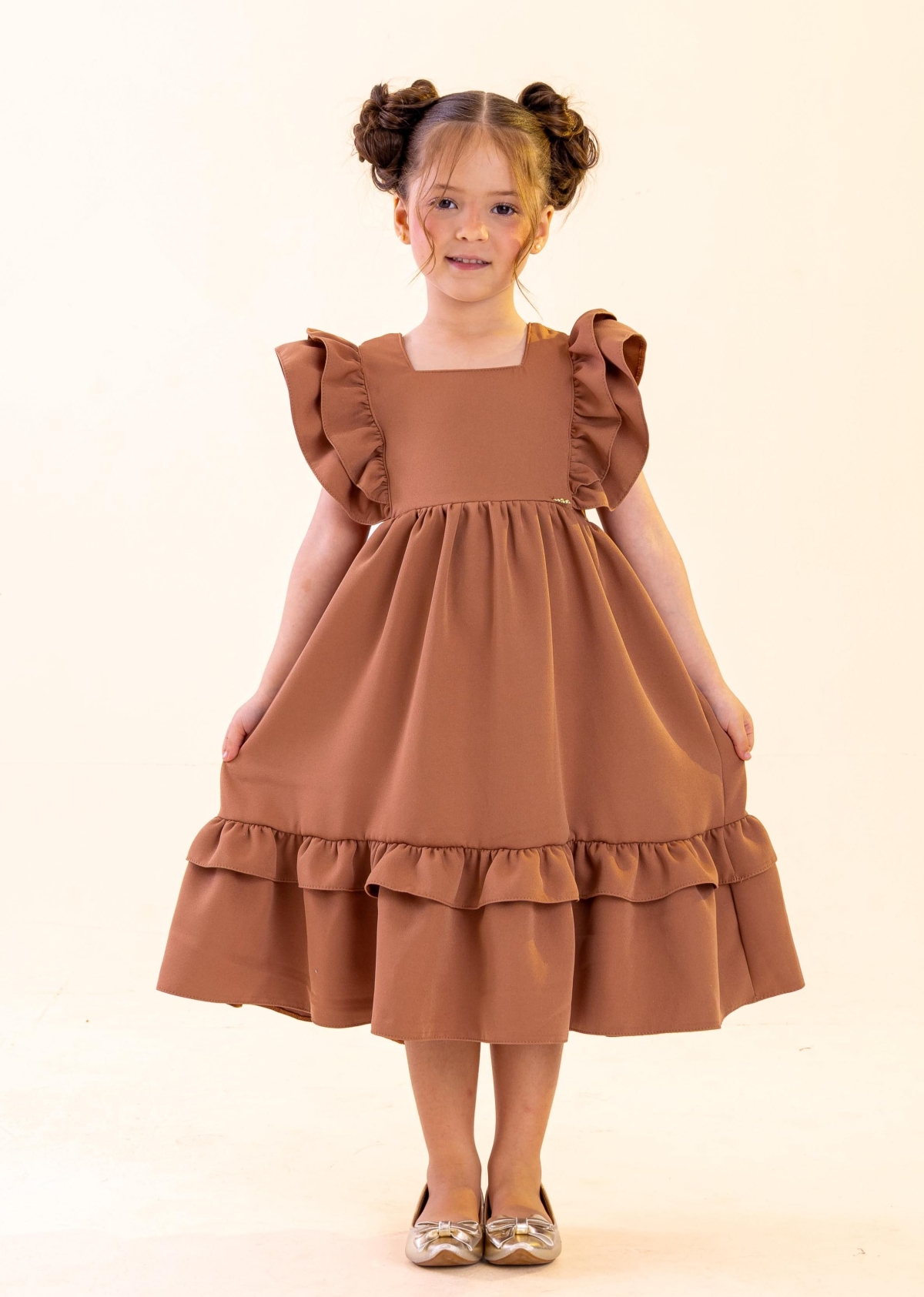 Vestido LUXO Cappuccino (Premium)