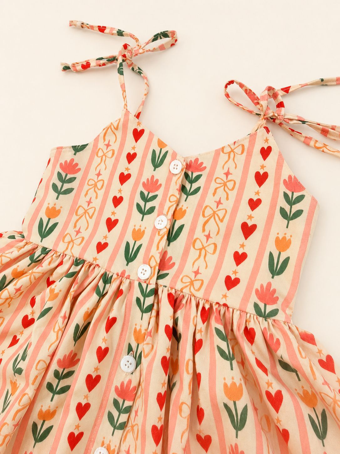 Vestido Corações Vintage