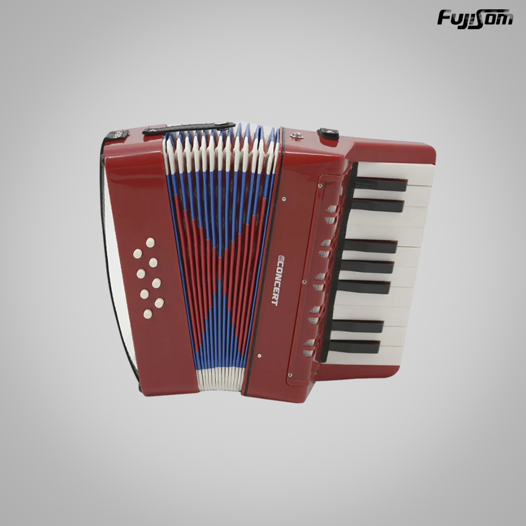 ACORDEON INFANTIL CONCERT CA-8 RD VERMELHO