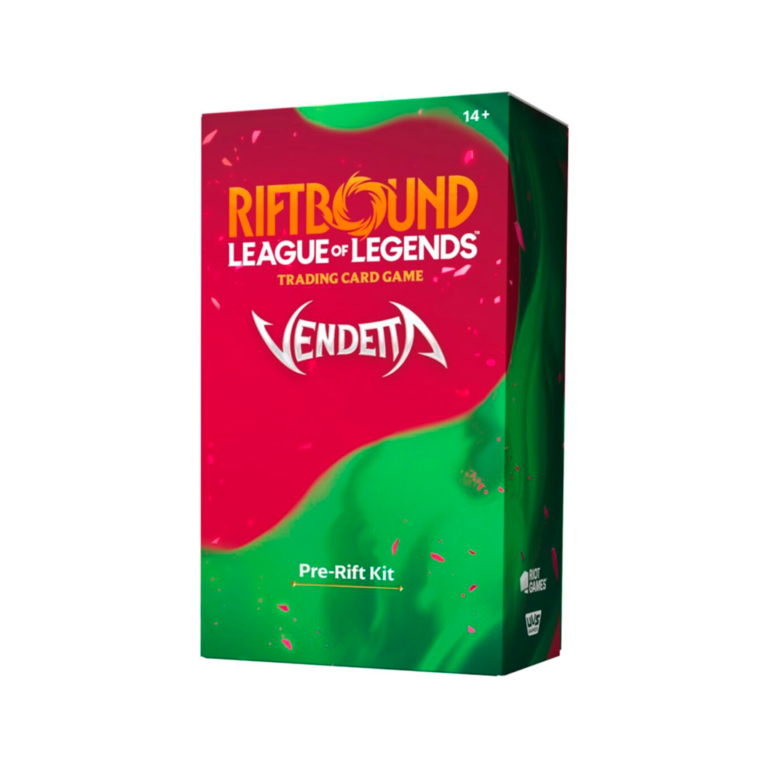 RIFTBOUND SET 4 VENDETTA KIT DE PRE LAN&Ccedil;AMENTO
