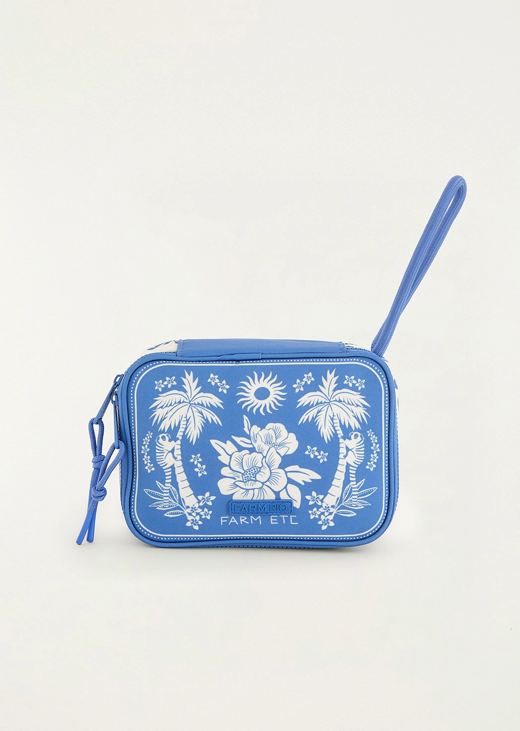 NECESSAIRE FARM XERO PRAIA LENCO TROPICAL AZUL