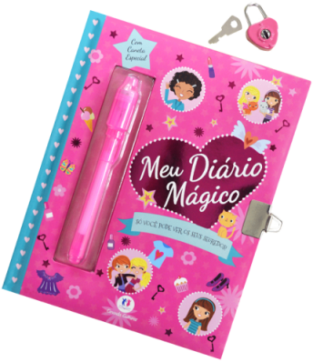 Meu diário mágico: Só você pode ver os seus segredos 
