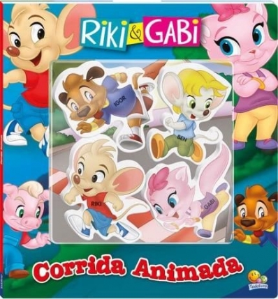 Corrida animada com Riki & Gabi: Playbook