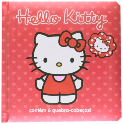 Hello Kitty: Contém 6 quebra-cabeças!