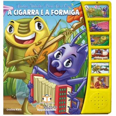 Lindas fábulas para ler e ouvir: A cigarra e a formiga