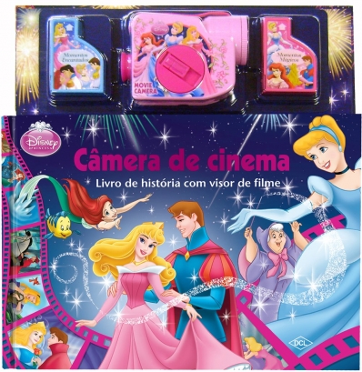 Princesas: Col. Câmera de Cinema - Disney