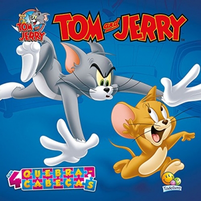 Tom an Jerry: Col. Licenciados c/ 4 quebra-cabeças