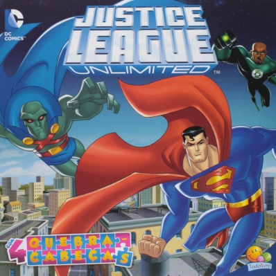 Justice League Unlimited - Col. Licenciados c/ 4 quebra-cabeças