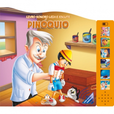 Pinóquio: Livro sonoro leia e escute