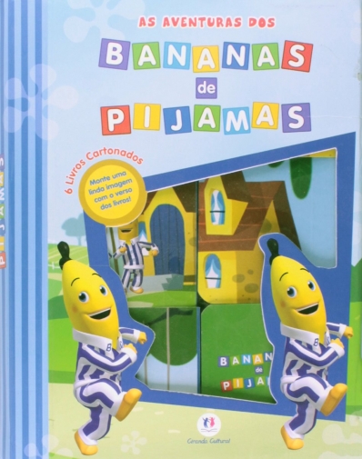 As aventuras dos Bananas de Pijamas: Contém 6 livrinhos cartonados