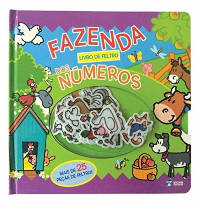 Fazenda dos números: Livro de feltro
